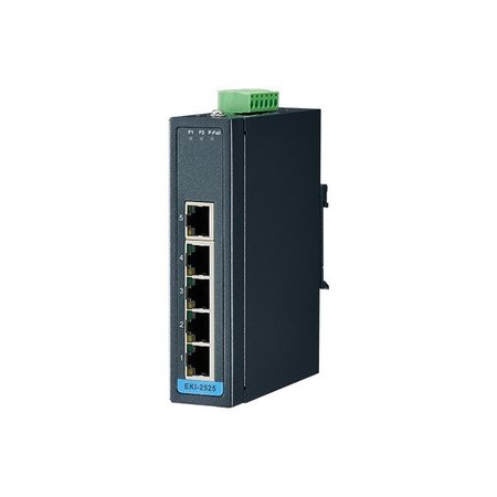 ADVANTECH 5-port 10/100Mbps Unmanaged FE SwitchWideTemp. EKI-2525I-BE